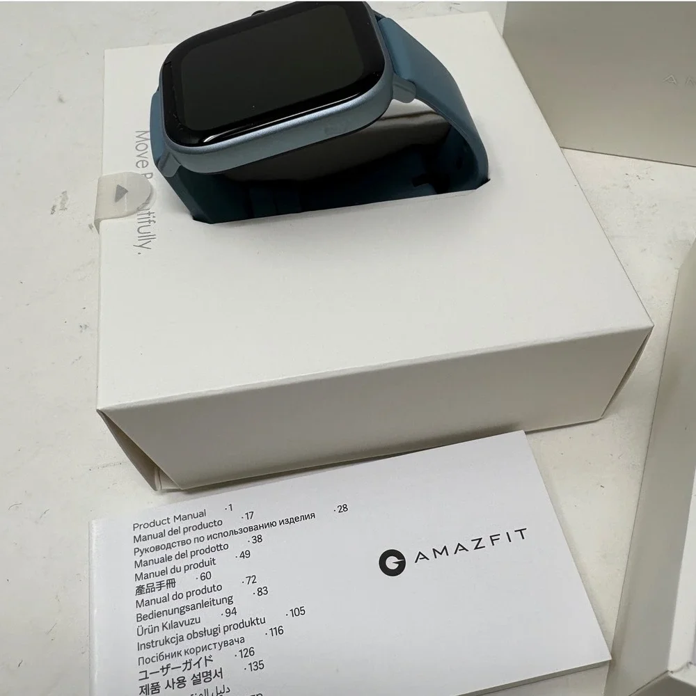 Amazfit GTS 2 Mini Smartwatch Sage Green Fitness Tracker AMOLED Display Boxed